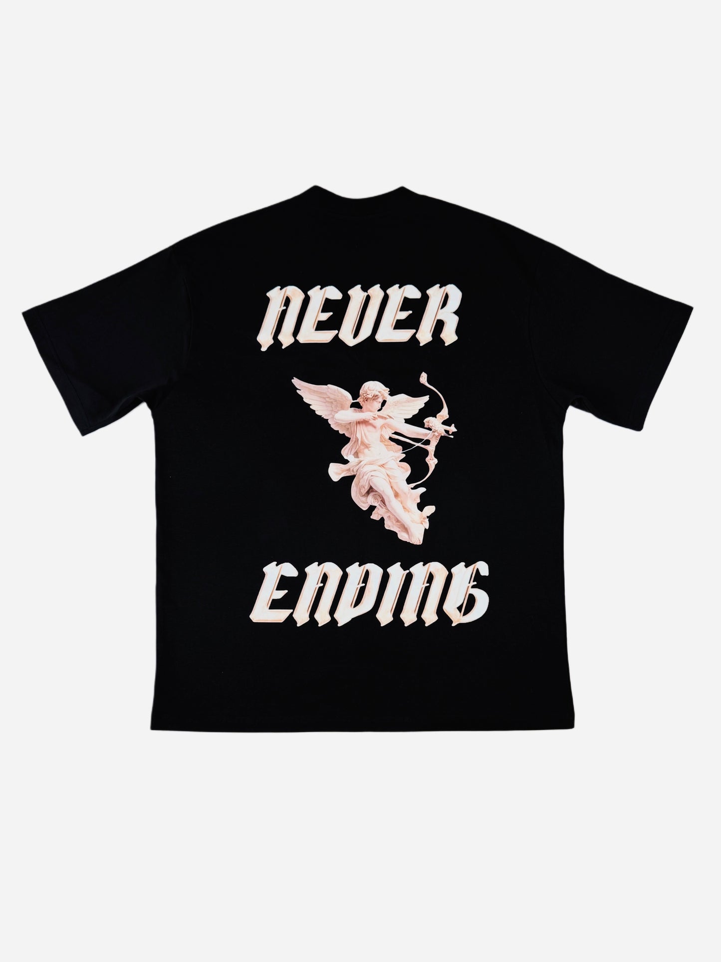 NE Angel Black Tee